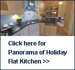 Click here to see panorama of the Holiday Flat